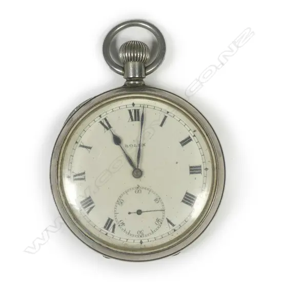 A c.1915 gent's Rolex open faced pocket watch