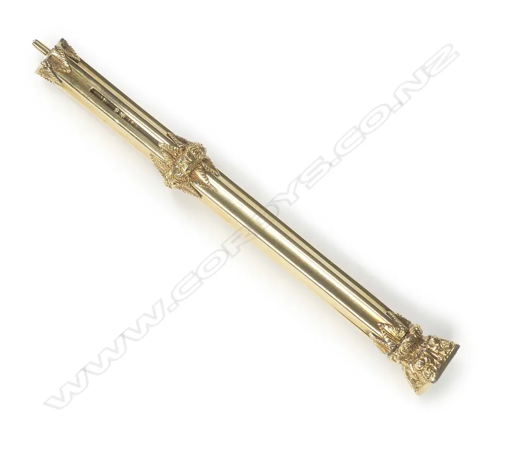 An 18ct. yellow gold quality propelling pencil Image 1++