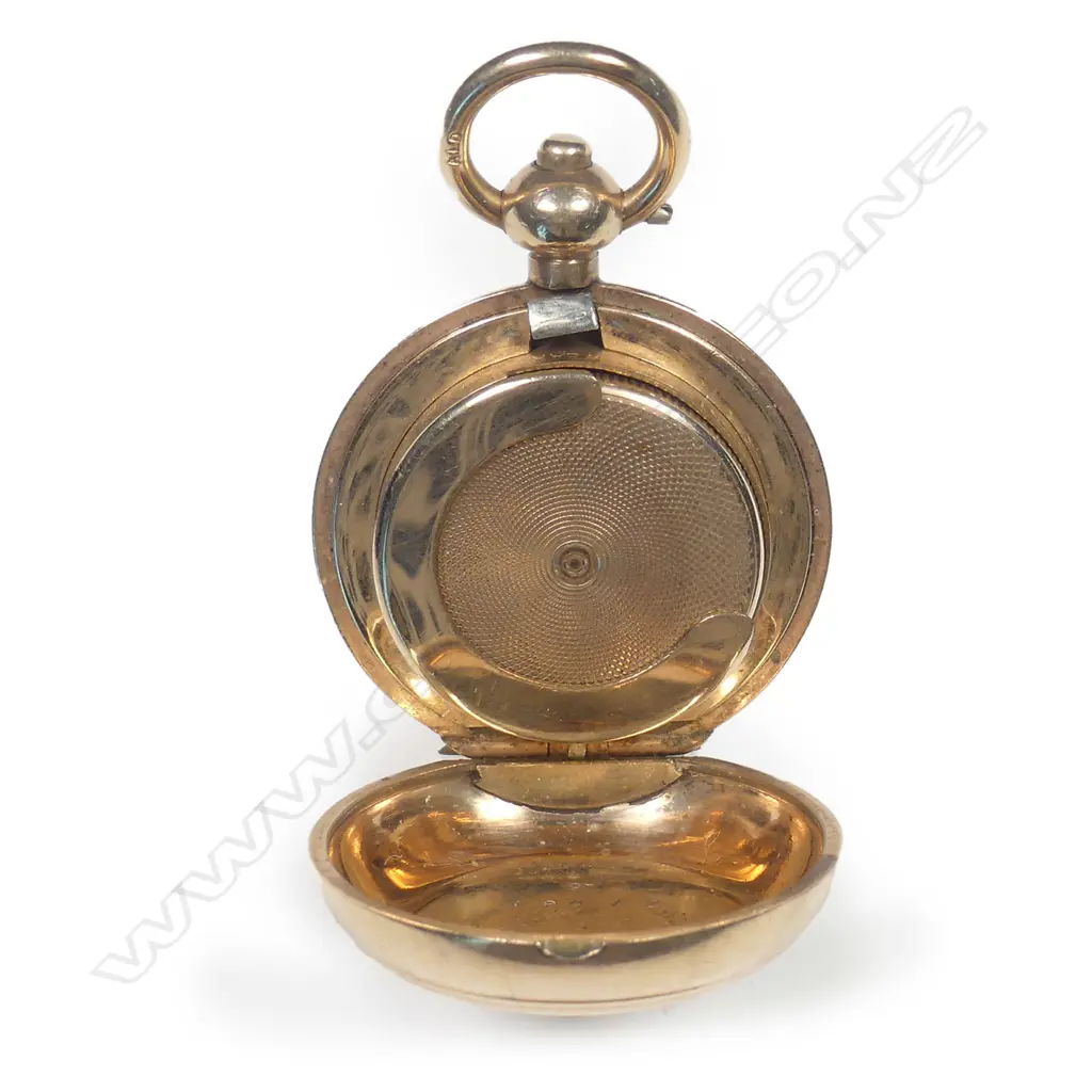 A c1900 rolled gold Dennison sovereign case Image 1++