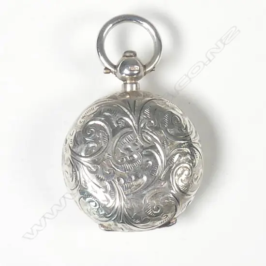 An Edwardian silver sovereign case