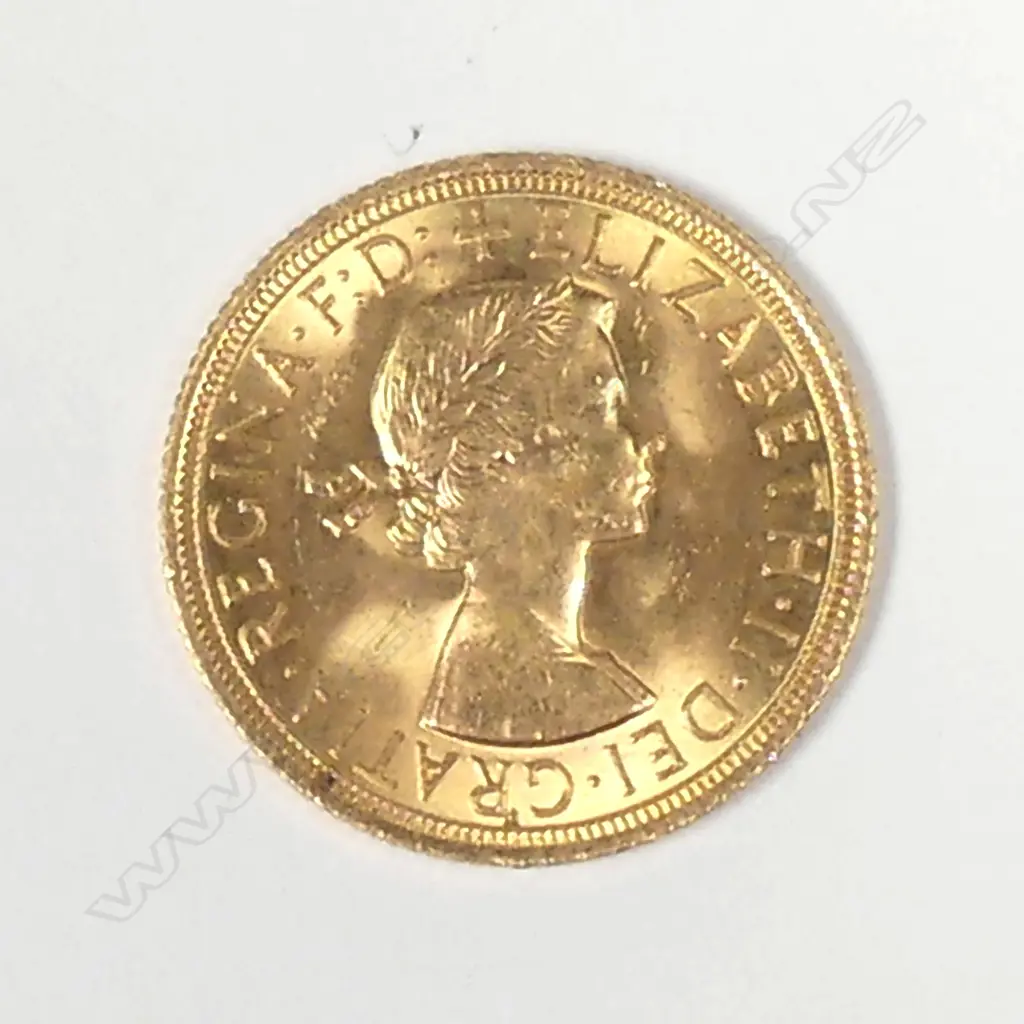 1962 GOLD SOVEREIGN Image 1++