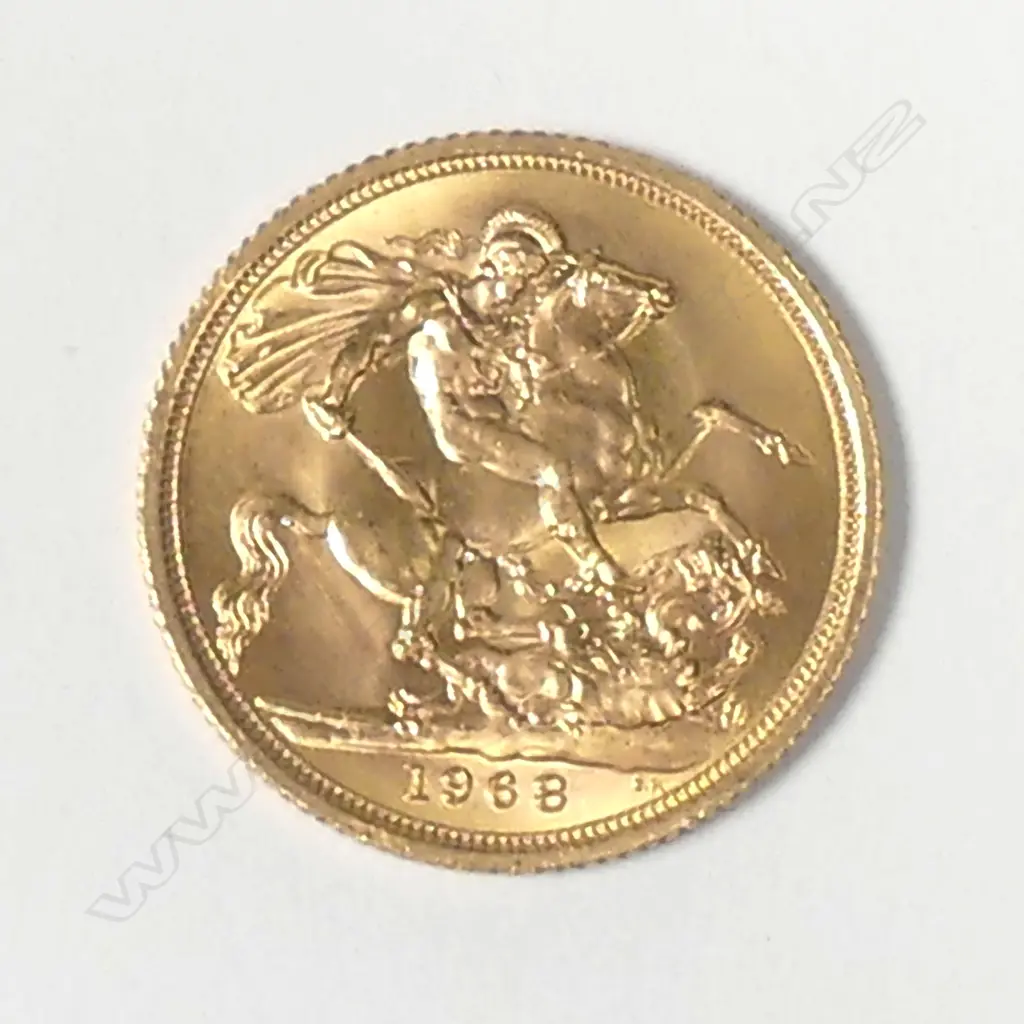1968 GOLD SOVEREIGN Image 1++