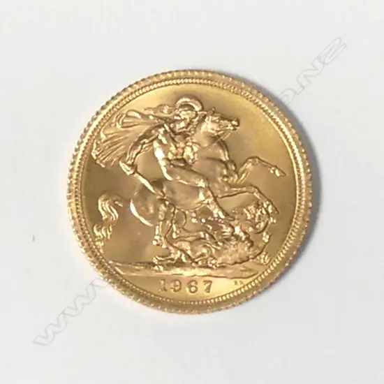 1967 GOLD SOVEREIGN