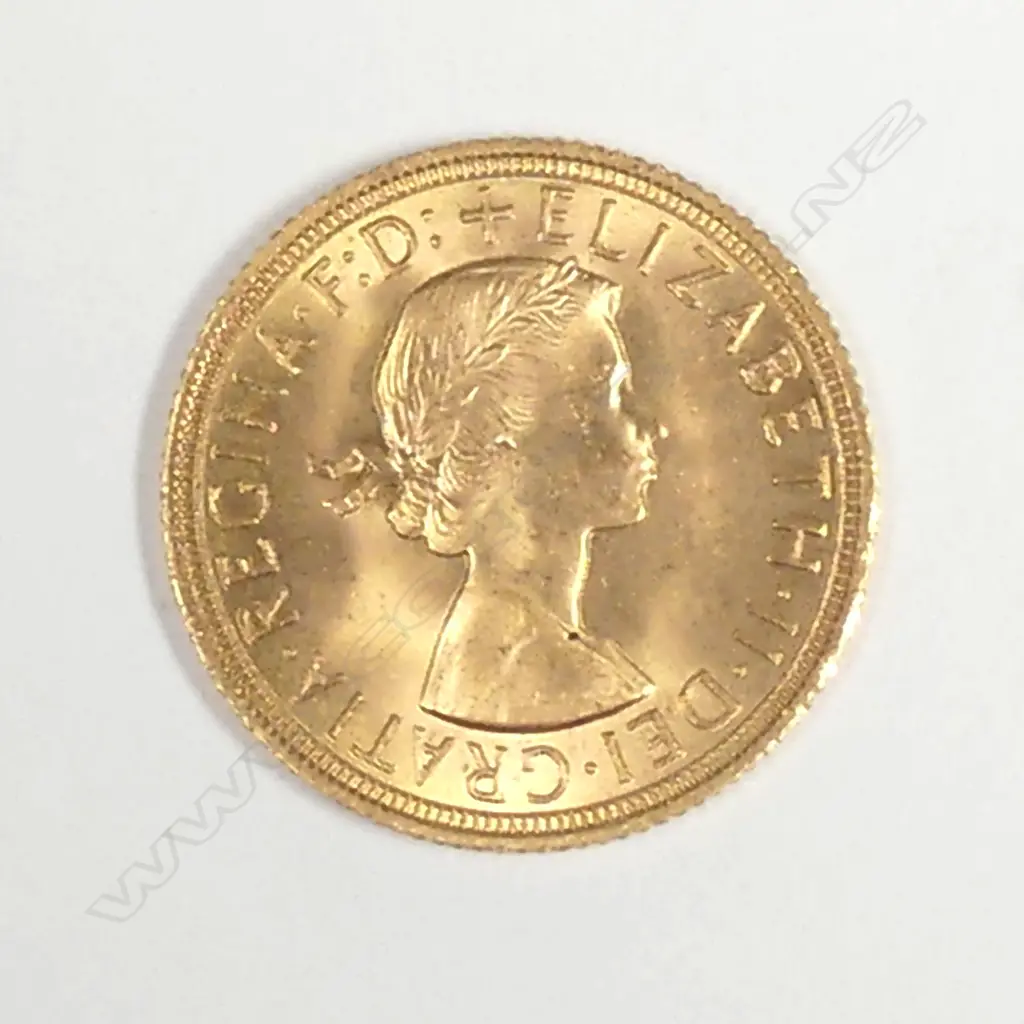 1958 GOLD SOVEREIGN Image 1++