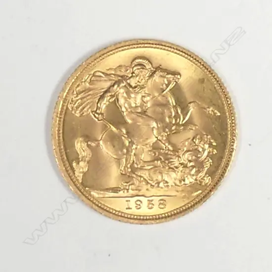 1958 GOLD SOVEREIGN