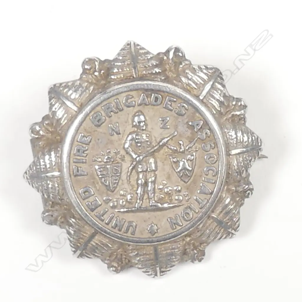 A NZ silver lapel badge Image 1++