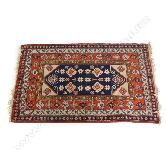 A vintage Hamadan rug