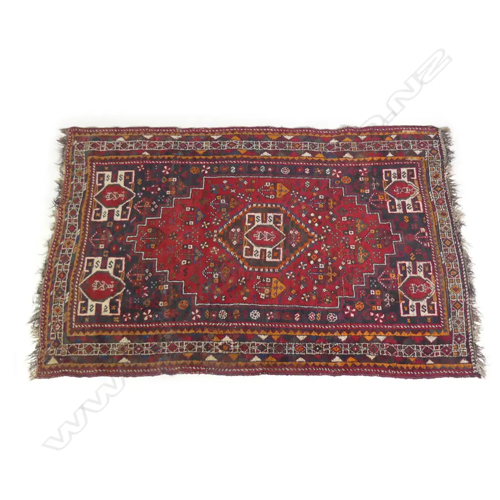 A vintage Hamadan rug Image 1++
