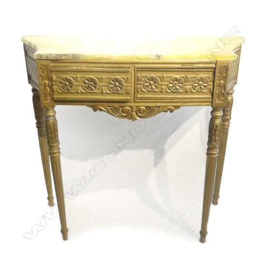 A French style small console table