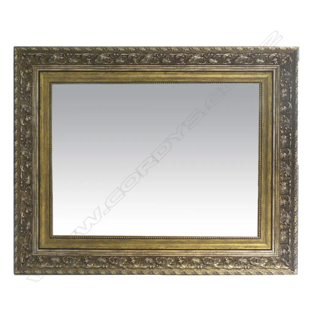 A French style gilt framed mirror Image 1++
