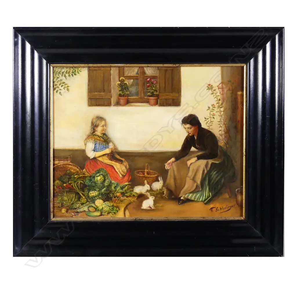 Felix Schlesinger (German 1833-1910) Image 1++