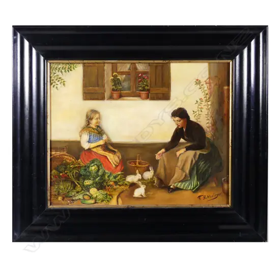 Felix Schlesinger (German 1833-1910)