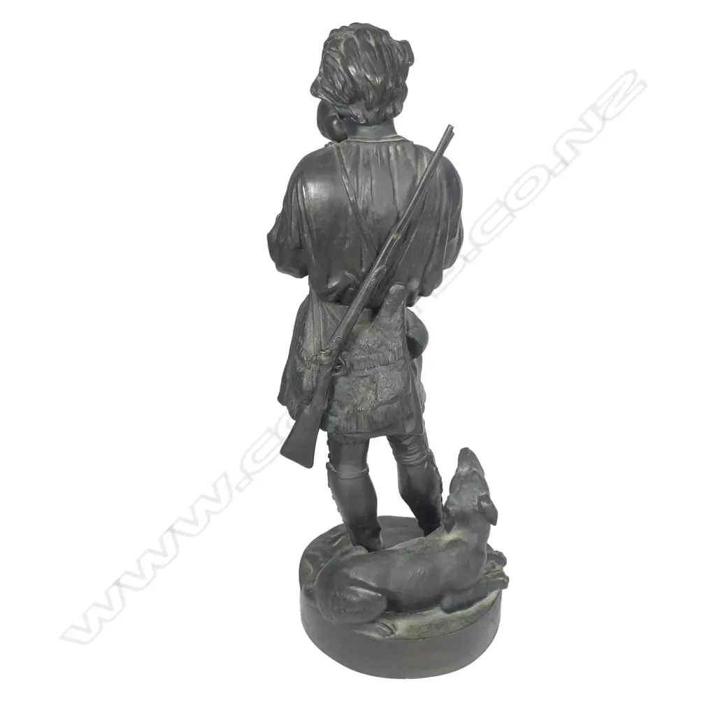 A bronze statuette by Eugene de Labroue Image 1++
