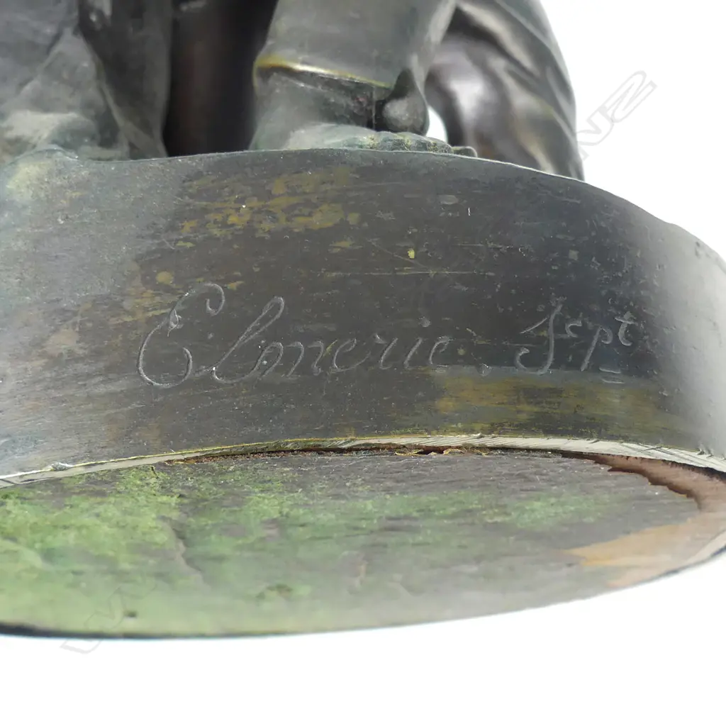 A bronze statuette by Eugene de Labroue Image 1++