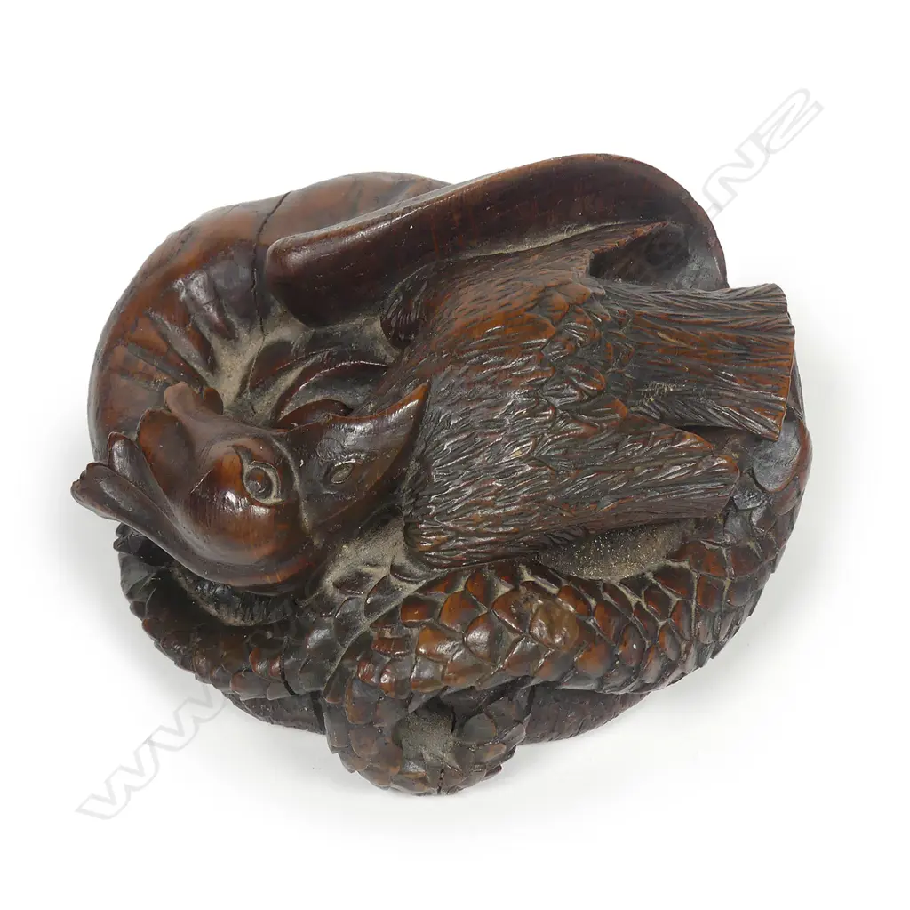 An early 16th/17thC period oak carved boss or post capital Image 1++