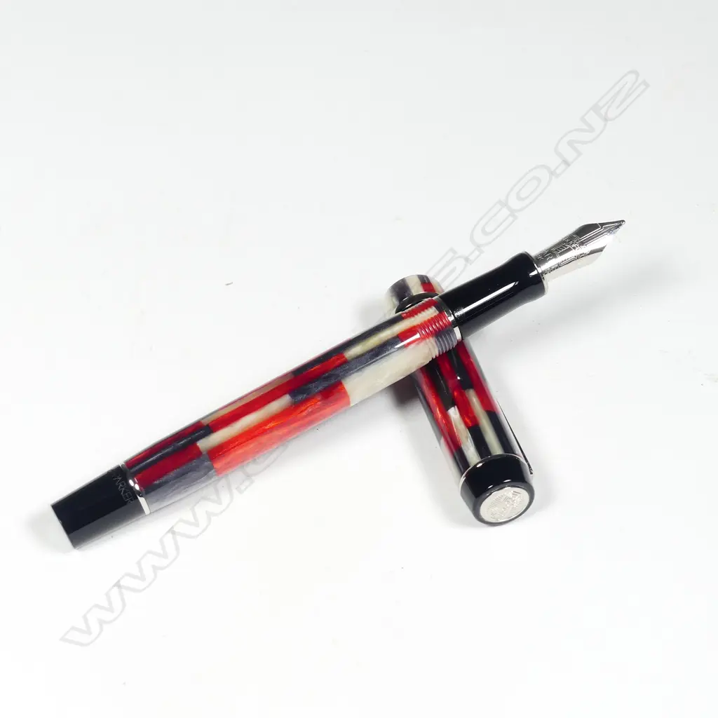 A Parker Duofold 'Mosaic' special edition fountain pen Image 1++