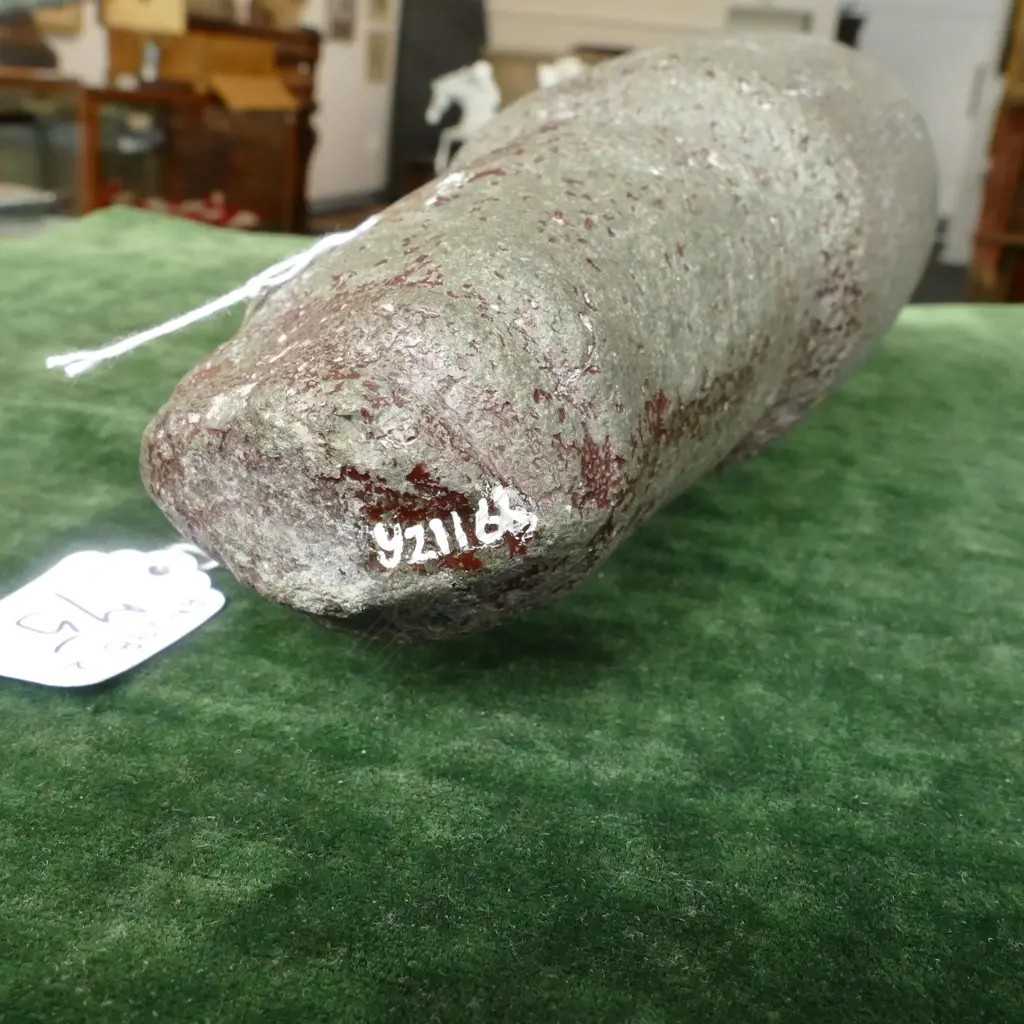 A pre-European Maori patu muka (stone pounder) Image 1++