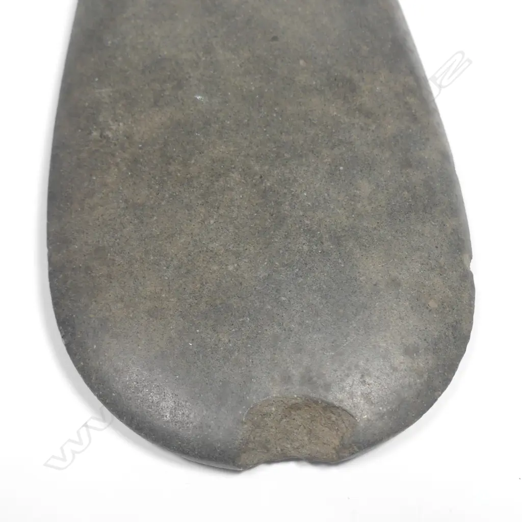 A Maori pre-European patu onewa (stone hand club) Image 1++