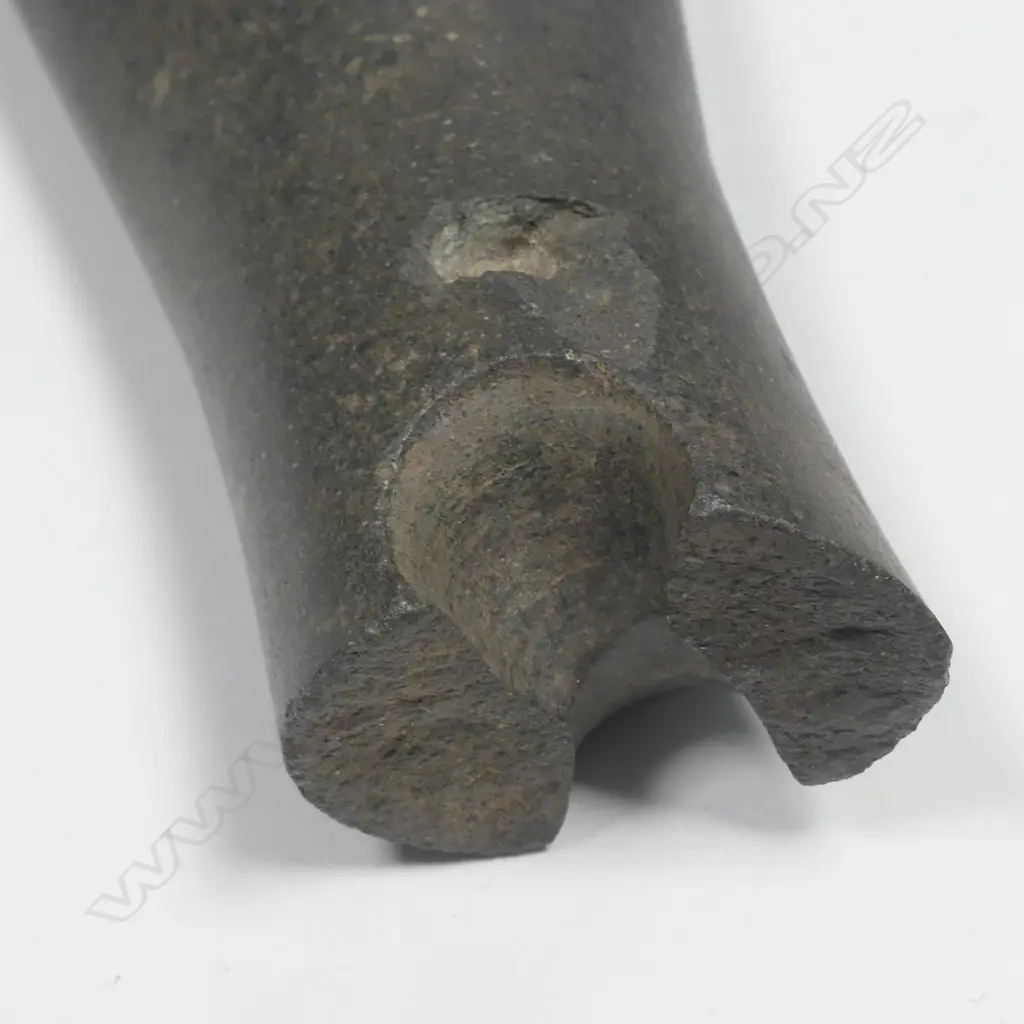 A Maori pre-European patu onewa (stone hand club) Image 1++