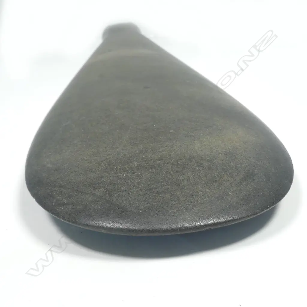 A Maori pre-European patu onewa (stone hand club) Image 1++