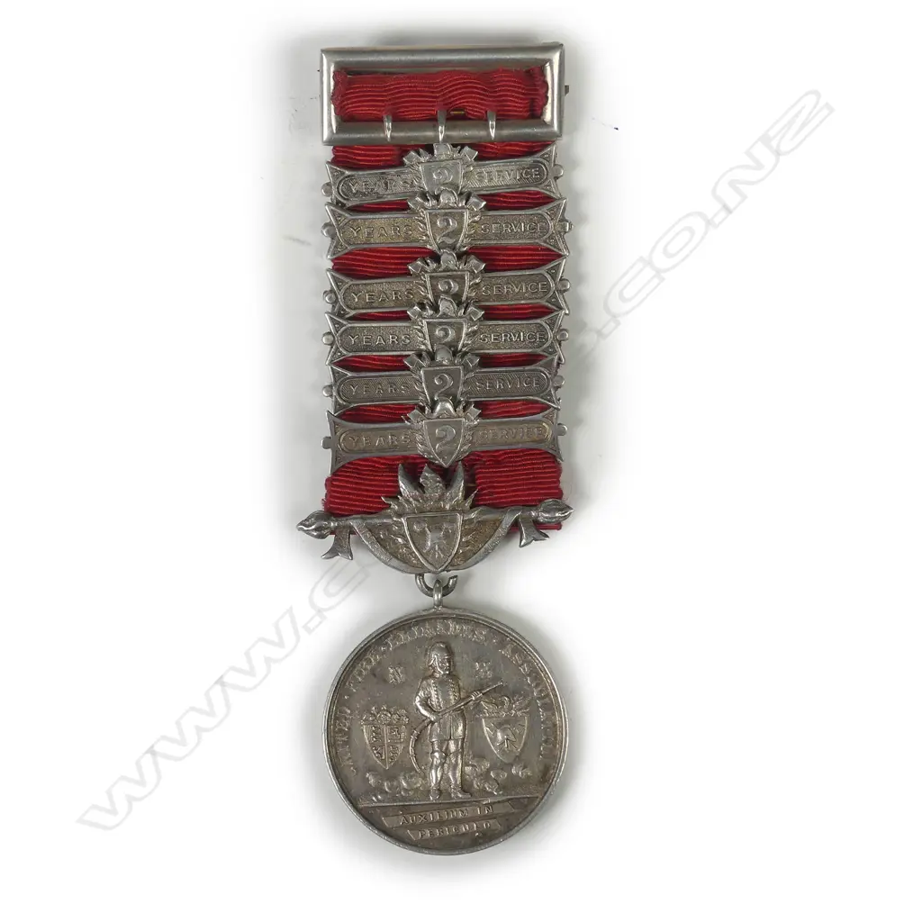 An Anton Teutenberg Fireman's Medal for Five Years’ Service Image 1++