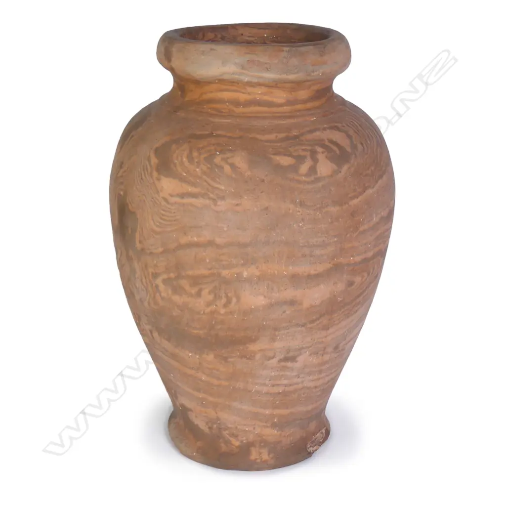 An Amalgamated Brickworks Wellington agate ware vase Image 1++