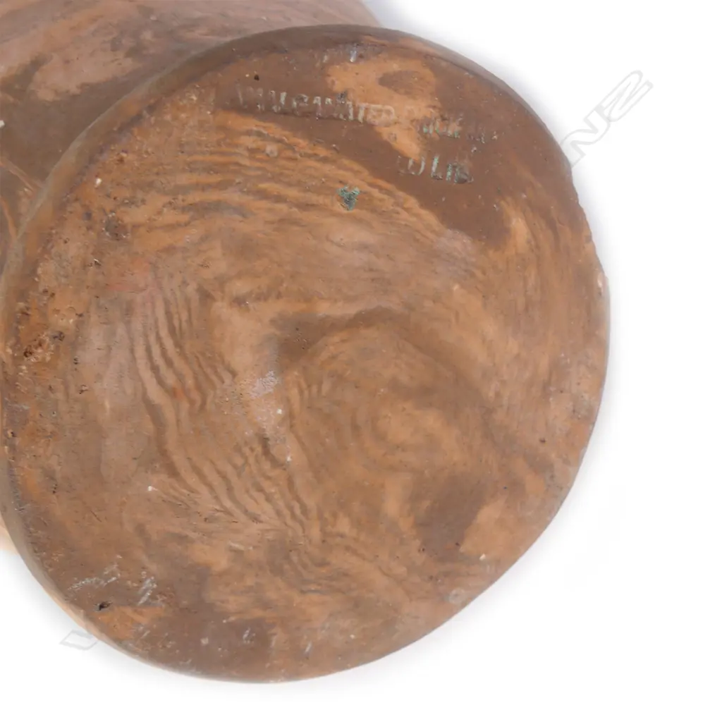 An Amalgamated Brickworks Wellington agate ware vase Image 1++