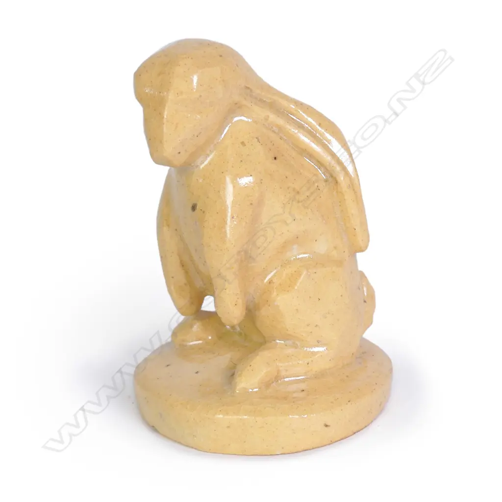 A Jack Hutchison standing pottery hare Image 1++