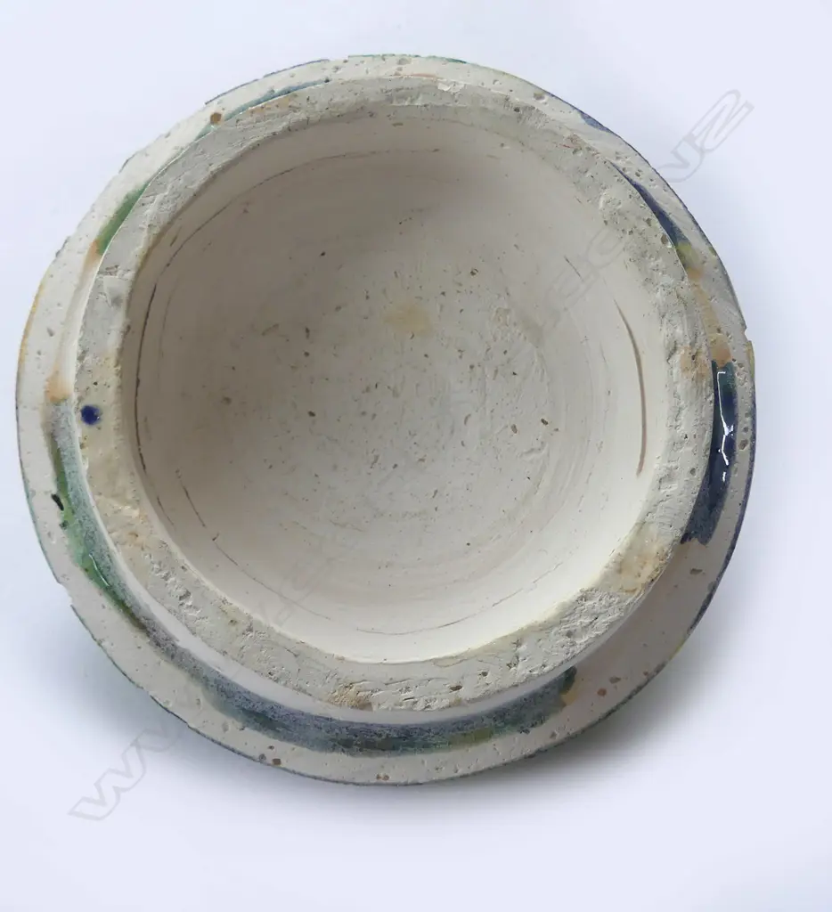 A rare Jova Rancich majolica glazed teapot Image 1++