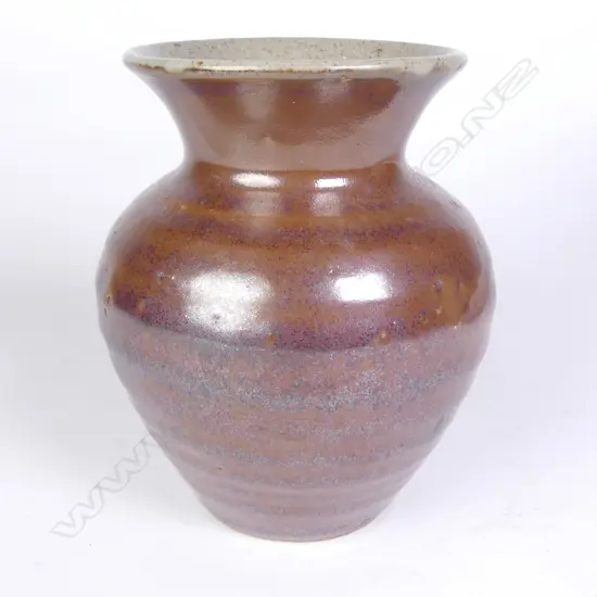 An O.C. Stephens stoneware vase