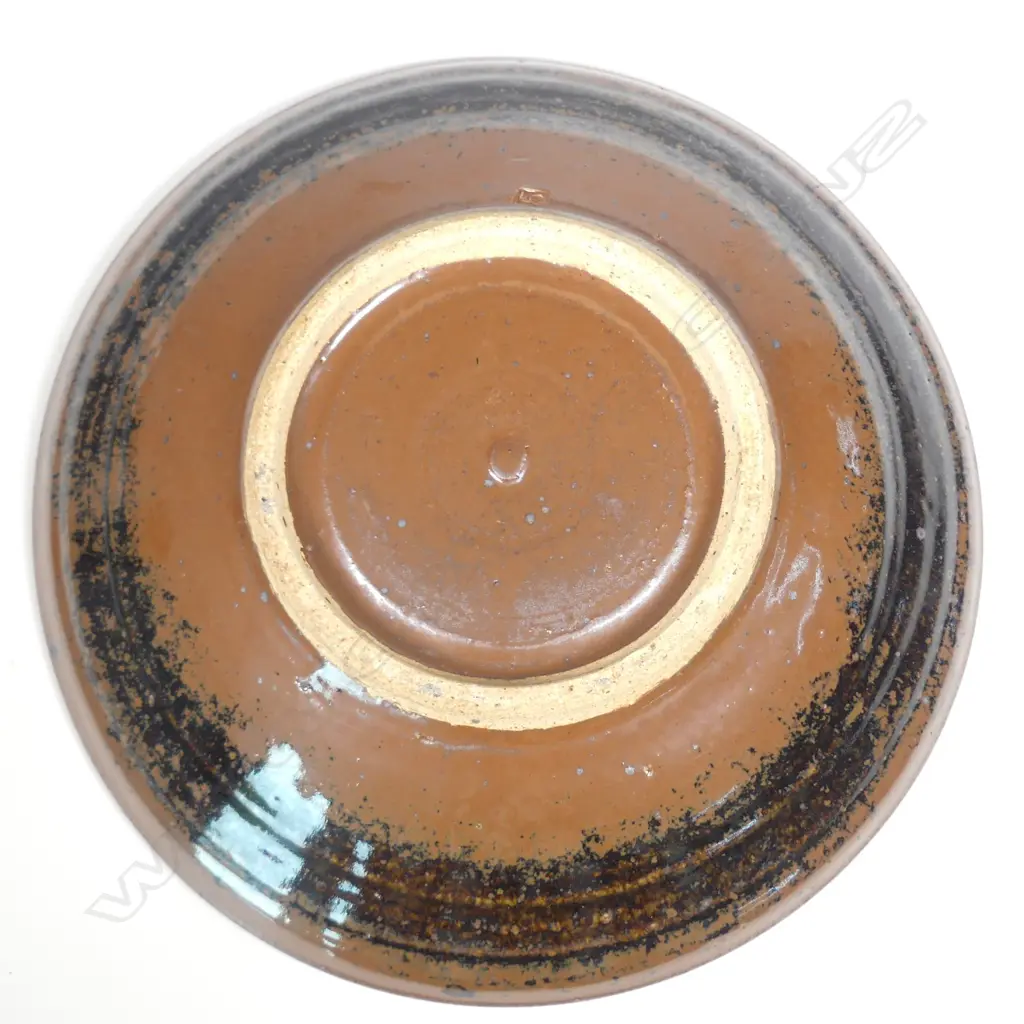 A Len Castle quince blossom stoneware bowl Image 1++