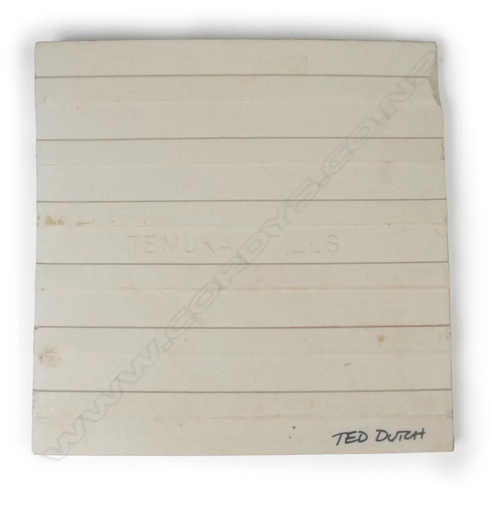 A Ted Dutch 'Alicat' tile Image 1++