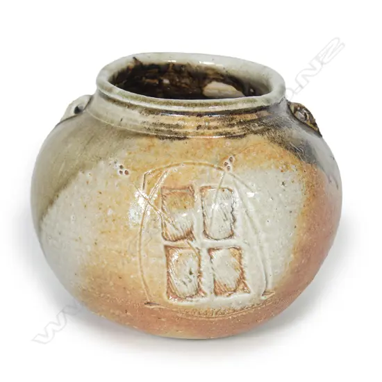 A Chester Nealie anagama wood fired jar