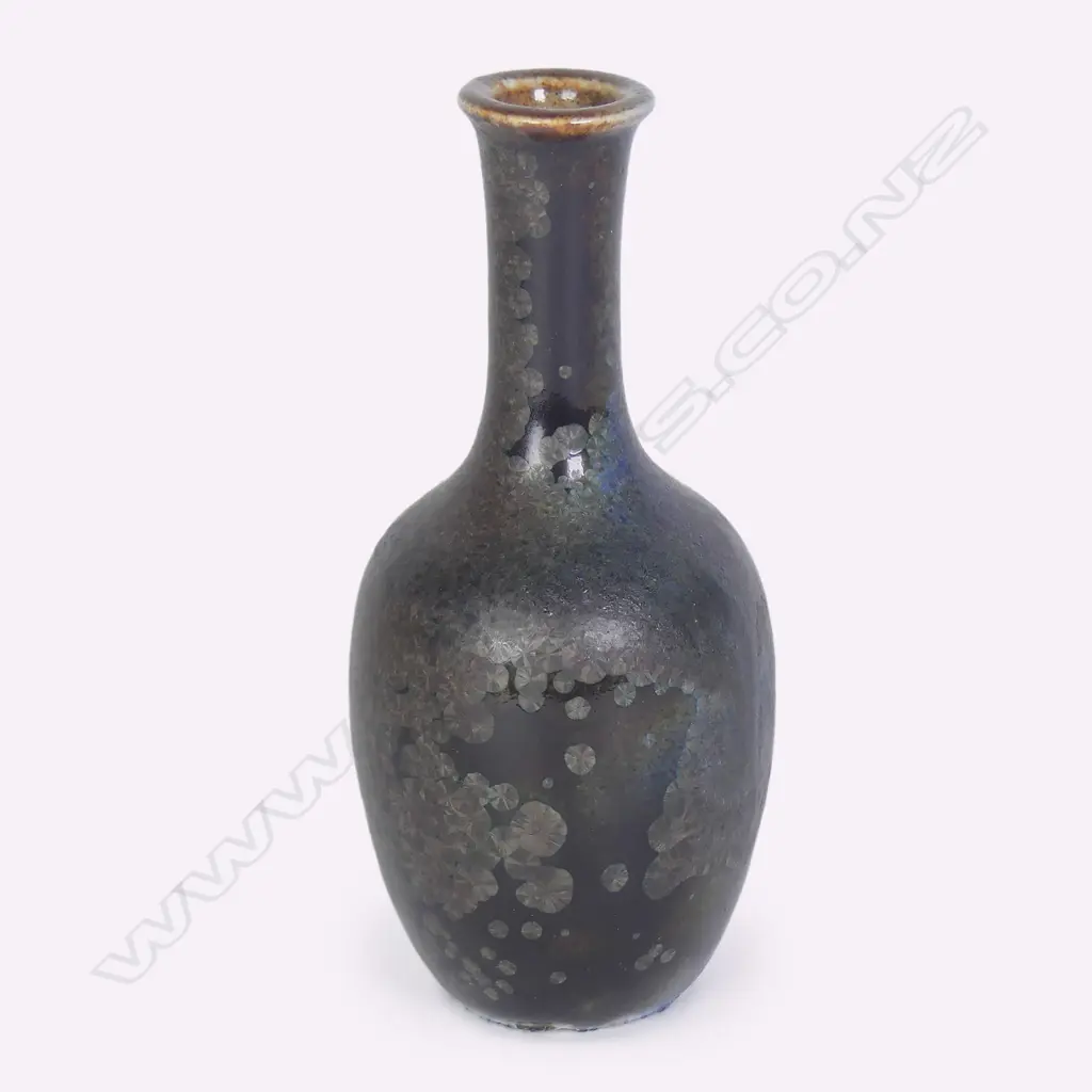 A Martin Brothers 1899 miniature experimental glazed vase Image 1++