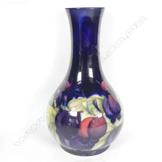 A William Moorcroft wisteria decorated vase