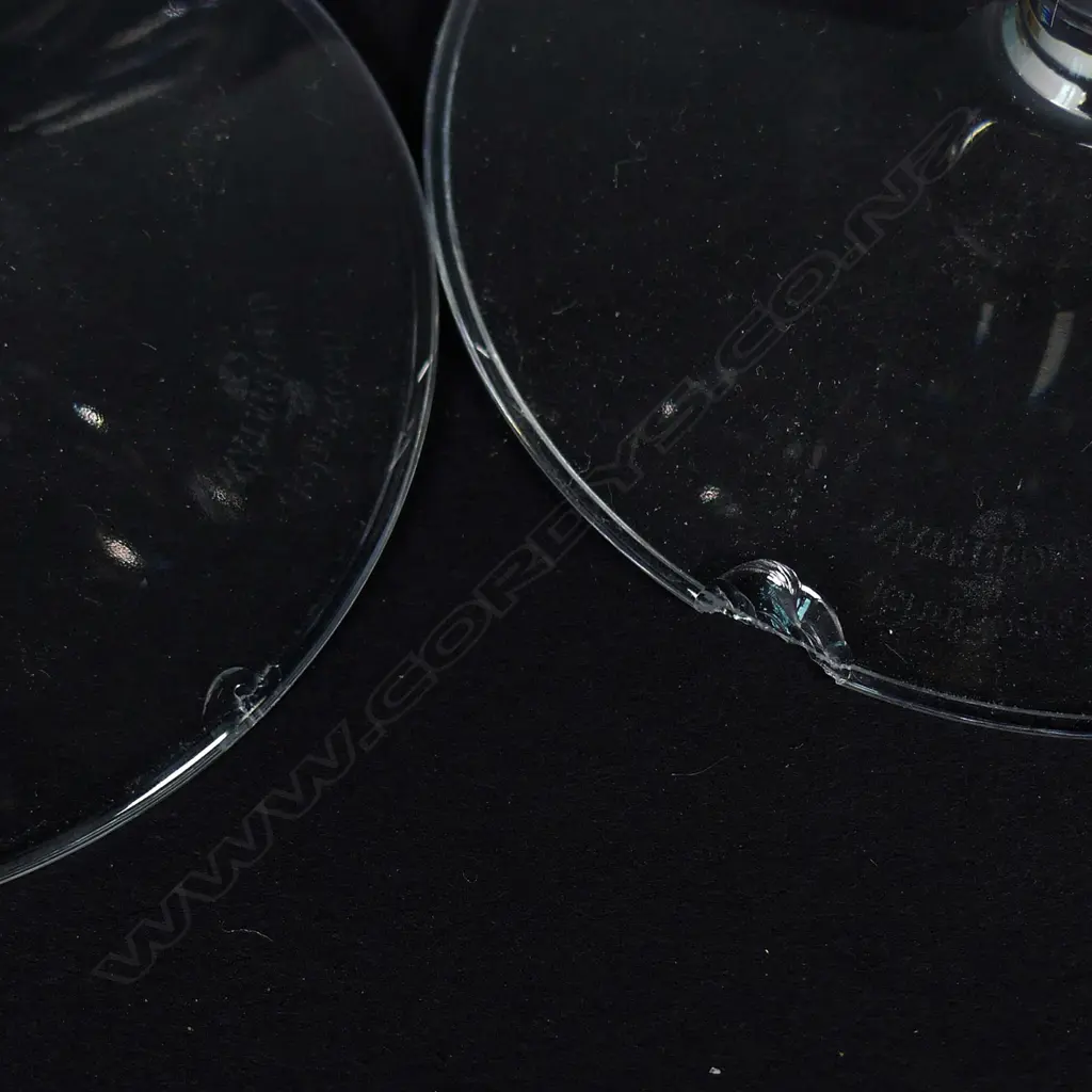 Six Waterford Geo champagne flutes Image 1++