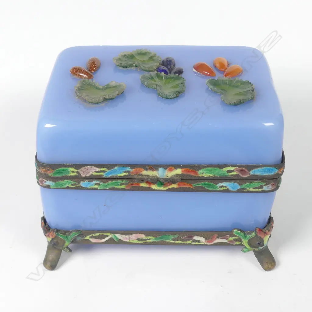 A Chinese Peking glass box Image 1++