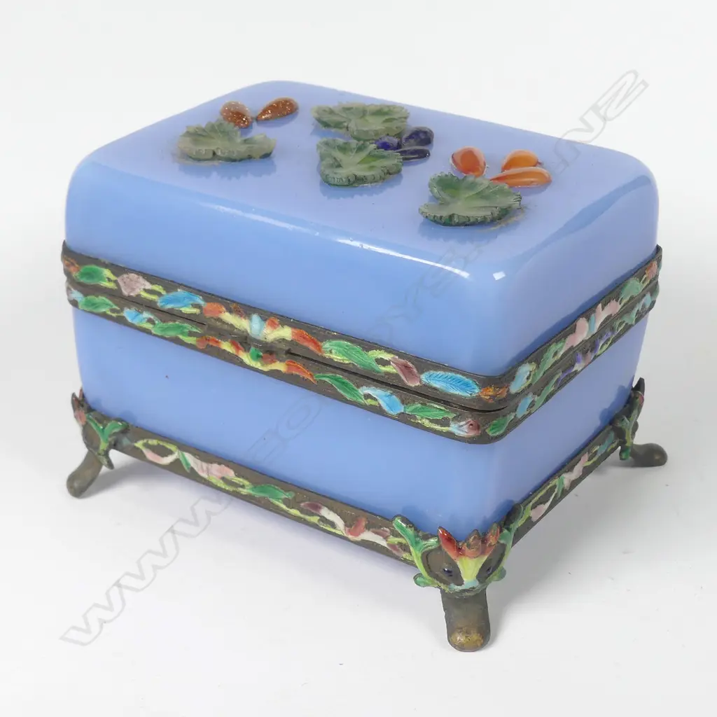 A Chinese Peking glass box Image 1++