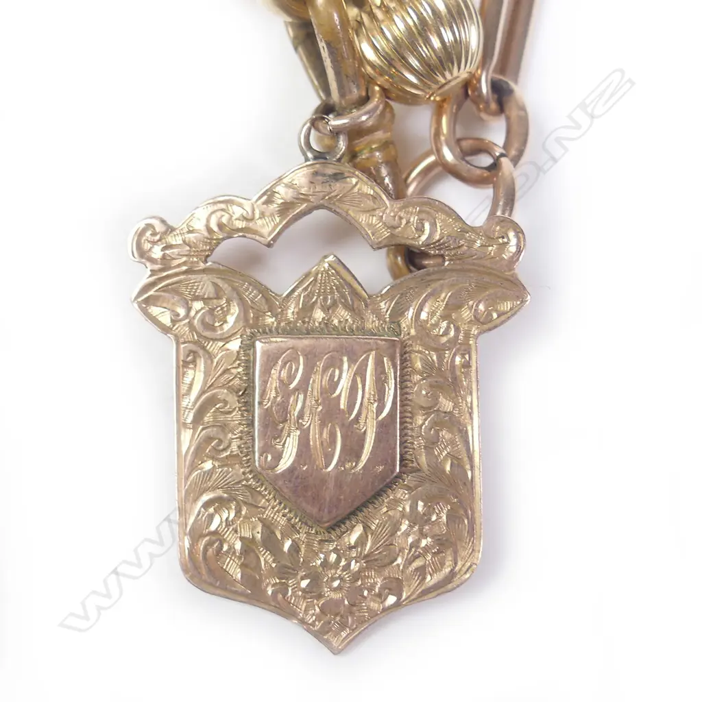 A late 19thC Ulysse Nardin quality 18ct yellow gold chronometer pocket on 9ct rose gold chain in box Image 1++