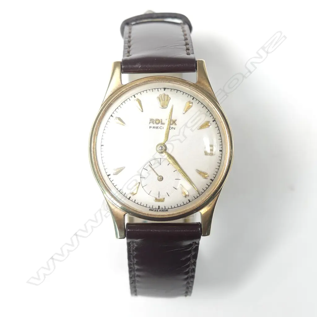 A Rolex 9ct gold cased gent's wristwatch Image 1++