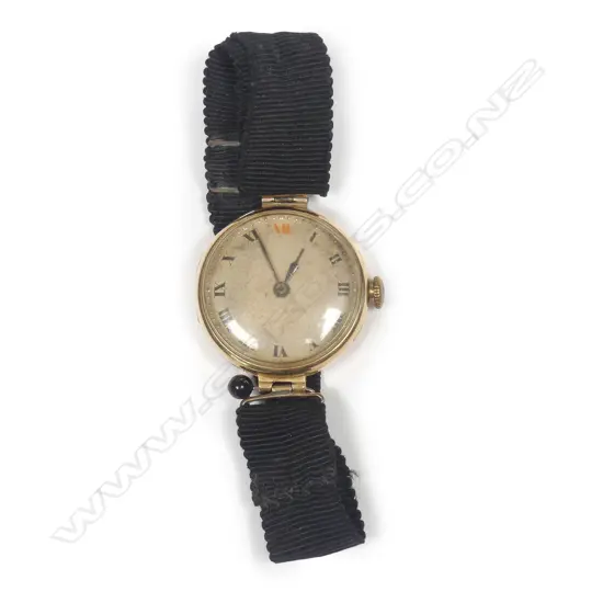 A WWI period 15ct. yellow gold Rolex wristwatch