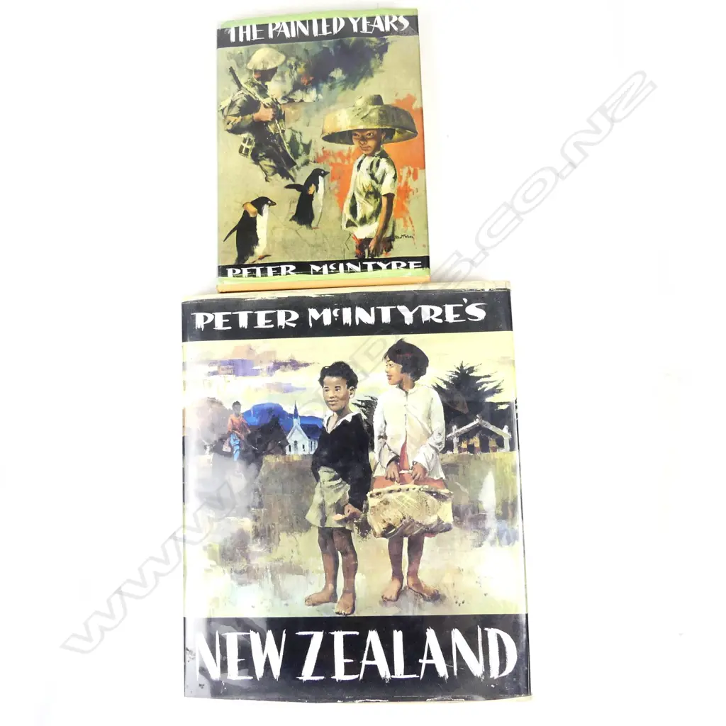 Two Peter McIntyre books Image 1++