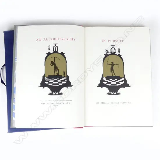 ‘In Pursuit. An Autobiography’ by Sir William Russell Flint