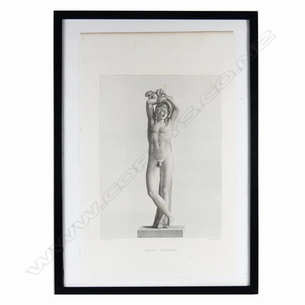 Génie Funébre - drawn by Granger Image 1++