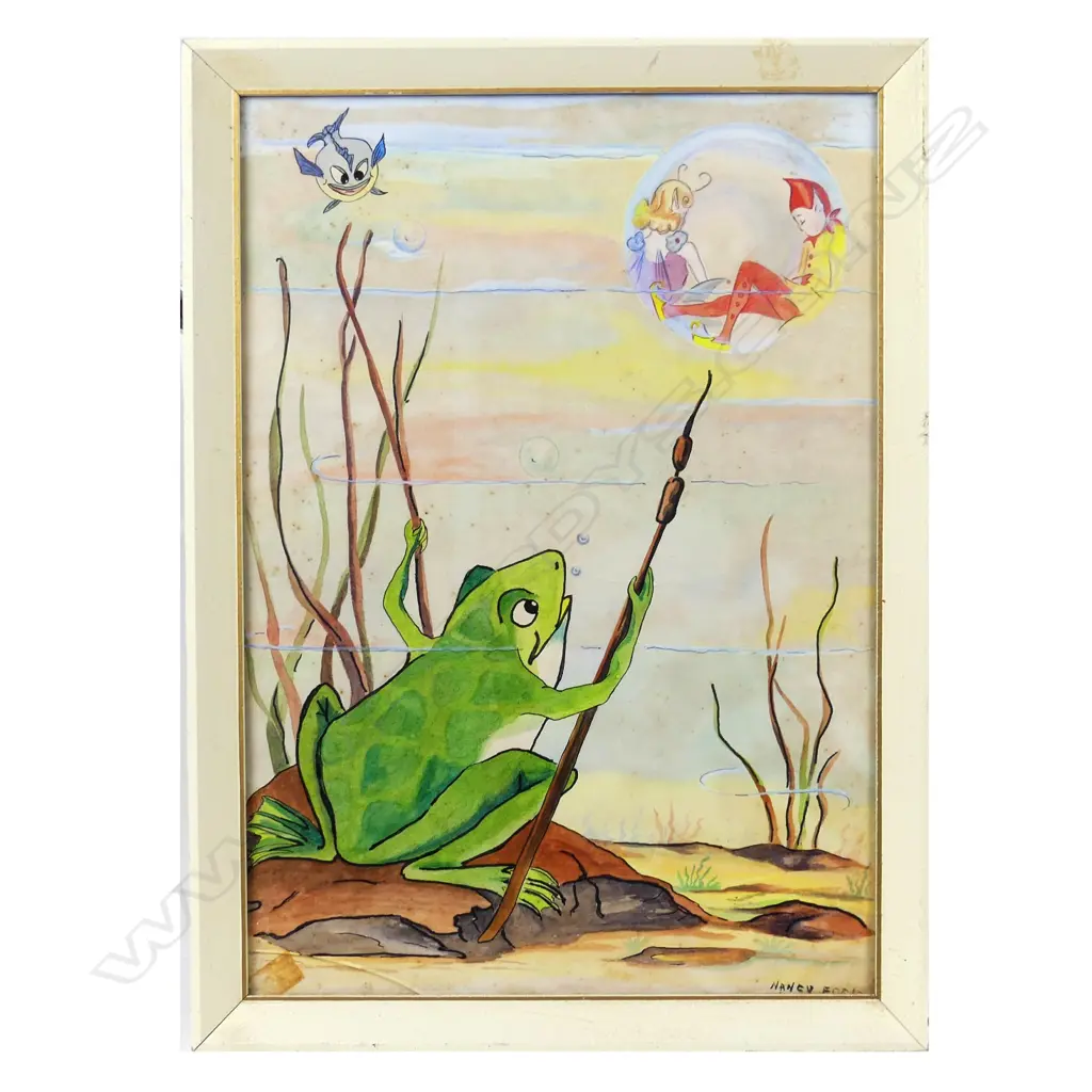 Two children's illustrations by Nancy Eccles Image 1++