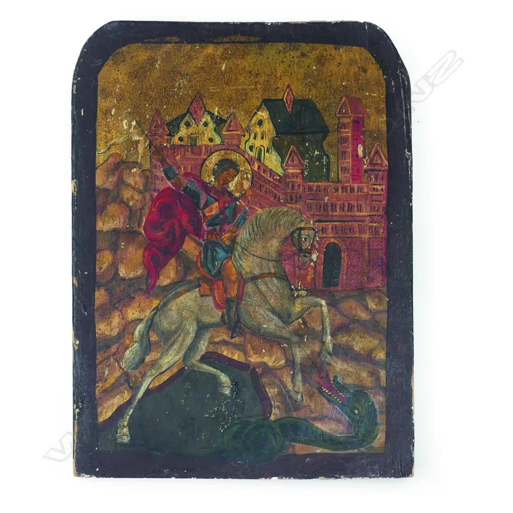 An early 20thC Russian icon Image 1++