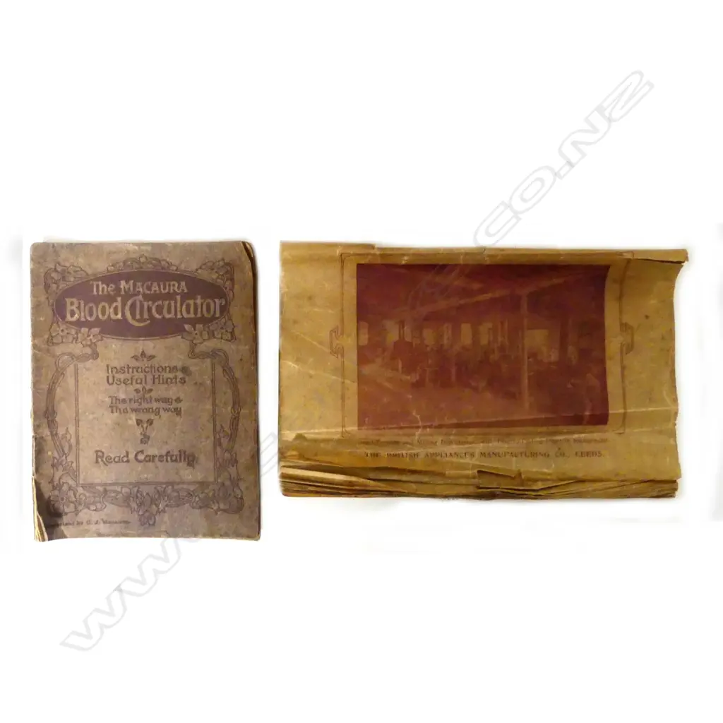 A Dr. Gerald Macaura’s patent 'Pulsocon' self-help blood circulator/massager Image 1++