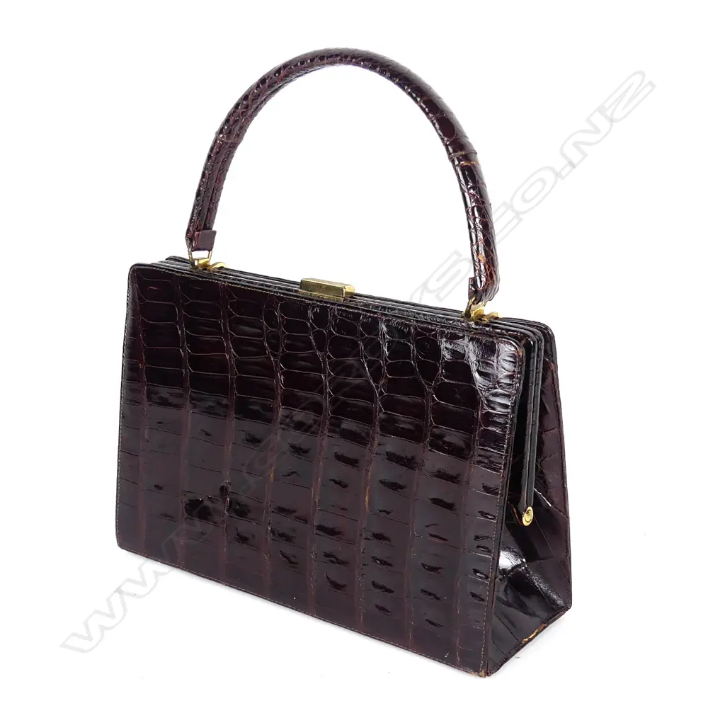 A Bellestone crocodile skin handbag Image 1++
