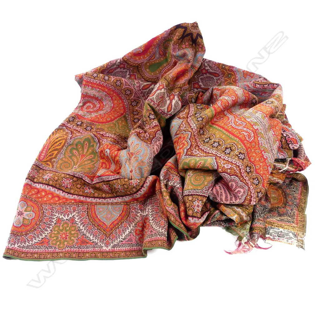 A Victorian Paisley shawl Image 1++