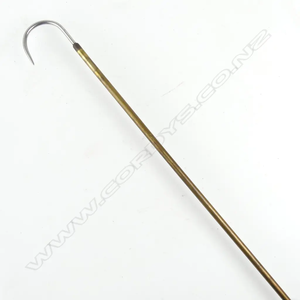 A vintage brass two-draw lady's gaff Image 1++